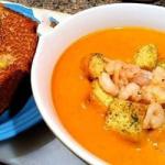 British Spicy Red Bell Pepper Soup Recipe Appetizer
