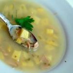 Clear Salmon Soup recipe