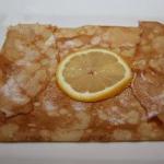 American Pancakes with Lemon Super Easy Appetizer