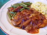 Canadian Pork Chops With Tangy Onion Sauce Dinner