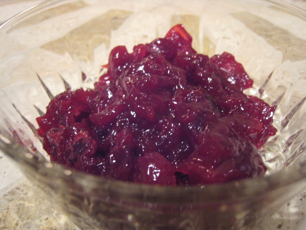 Polish Cranberry Sauce 68 Dessert