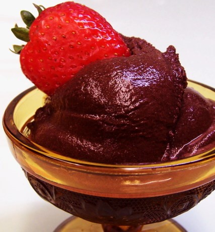 Spanish Pareve Chocolate Sorbet Dessert