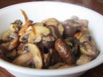 Spanish Mushrooms in Spanish Sherry Dinner