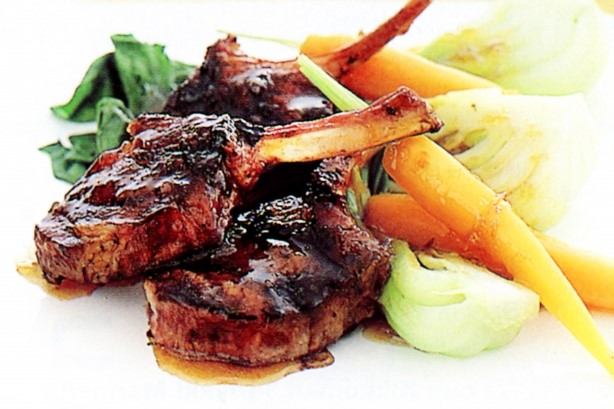 American Marmalade Glazed Lamb Recipe Appetizer