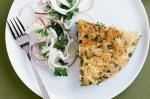 American Tuna Frittata With Fennel Salad Recipe Appetizer