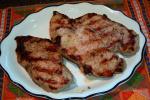 American Kicked up Marinated  Grilled Pork Chops Dinner