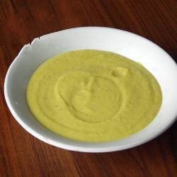 American Courgette Soup with Lemon Appetizer