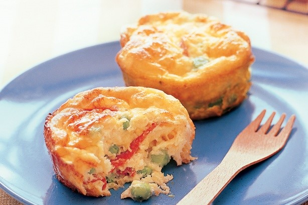 American Salami and Cheese Frittatas Recipe Dessert