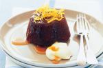 American Sticky Orange And Date Puddings Recipe Dessert
