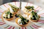 American Asparagus And Goats Curd Bites Recipe Drink