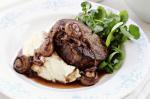 American Beef Fillet With Quick Red Wine Sauce Recipe Dinner