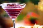 American Raspberry Mint and Hazelnut Daiquiri Recipe Dessert