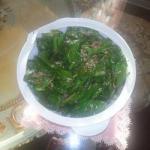 Chilean Salad Fresh Spinach Appetizer