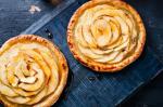 French French Apple Tarts With Calvados Cream Recipe Dessert