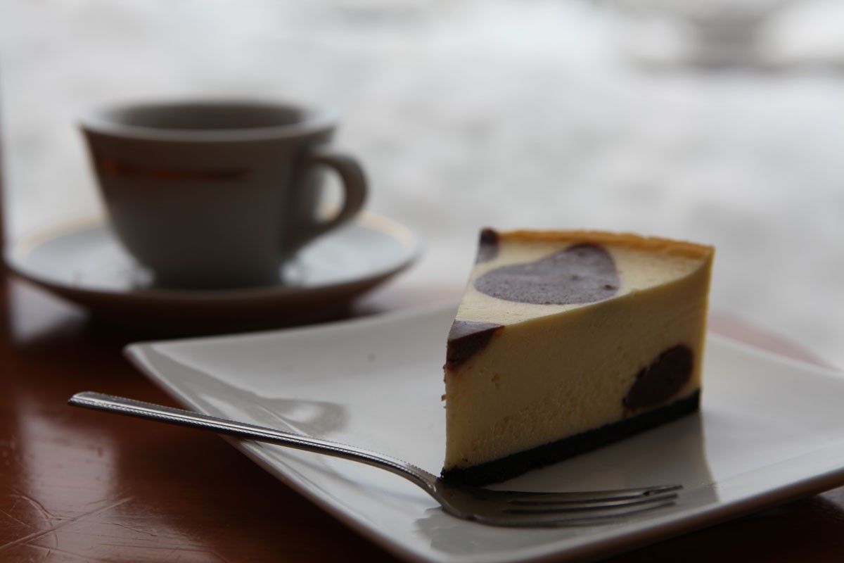 Japanese Chocomoo Cheesecake Appetizer