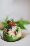 Japanese Crab and Mitsuba Salad Appetizer