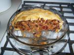 American Spicy Bean and Beef Pie 4 Appetizer