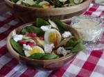 American Basil Spinach Salad With Lime Vinaigrette Dinner