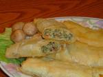 American Breakfast to Go in Phyllo Appetizer