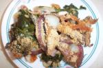 American Easy Layered Chicken and Spinach Dish Dinner