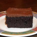 American Black Chocolate Cake Recipe Dessert