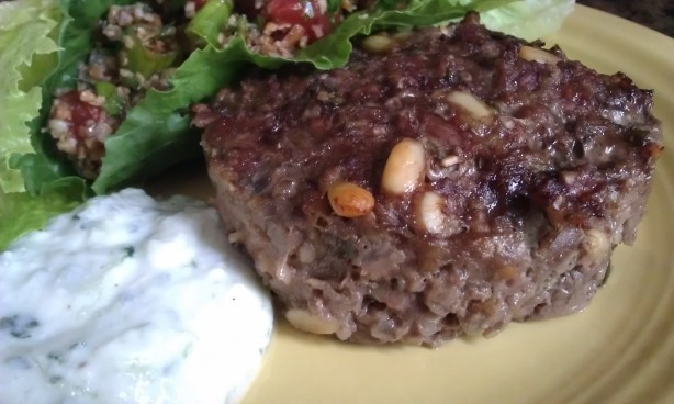 Lebanese Traditional Kebbe Appetizer