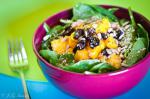 American Fruited Spinach Salad With Honey Mustard Dressing Dessert