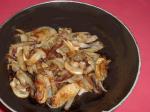Swiss Mushrooms and Onions for Steak Dinner