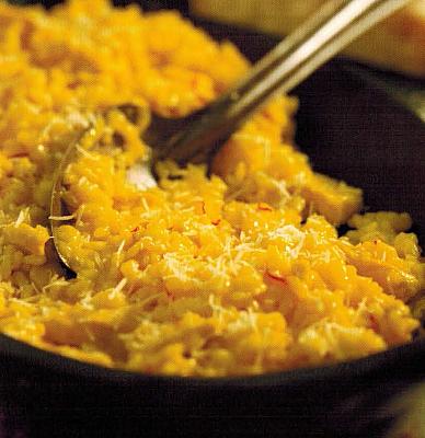 Italian Chicken Risotto with Saffron Dinner