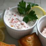 Swedish Swedish Sour Cream and Caviar Sauce for Salmon Recipe Appetizer