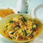 Cabbage with Visible Sprouts Beans and Sezamem recipe