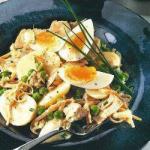 Greek Potato Tuna Salad Appetizer