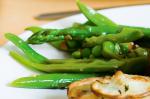 American Asparagus And Peas With Hazelnuts Recipe Drink
