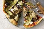 American Finger Eggplant And Zucchini Pizza Recipe Appetizer