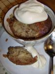 South African Old Cape Brandy Pudding Dessert