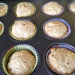 American Yoghurt Vanilla Muffins Dessert