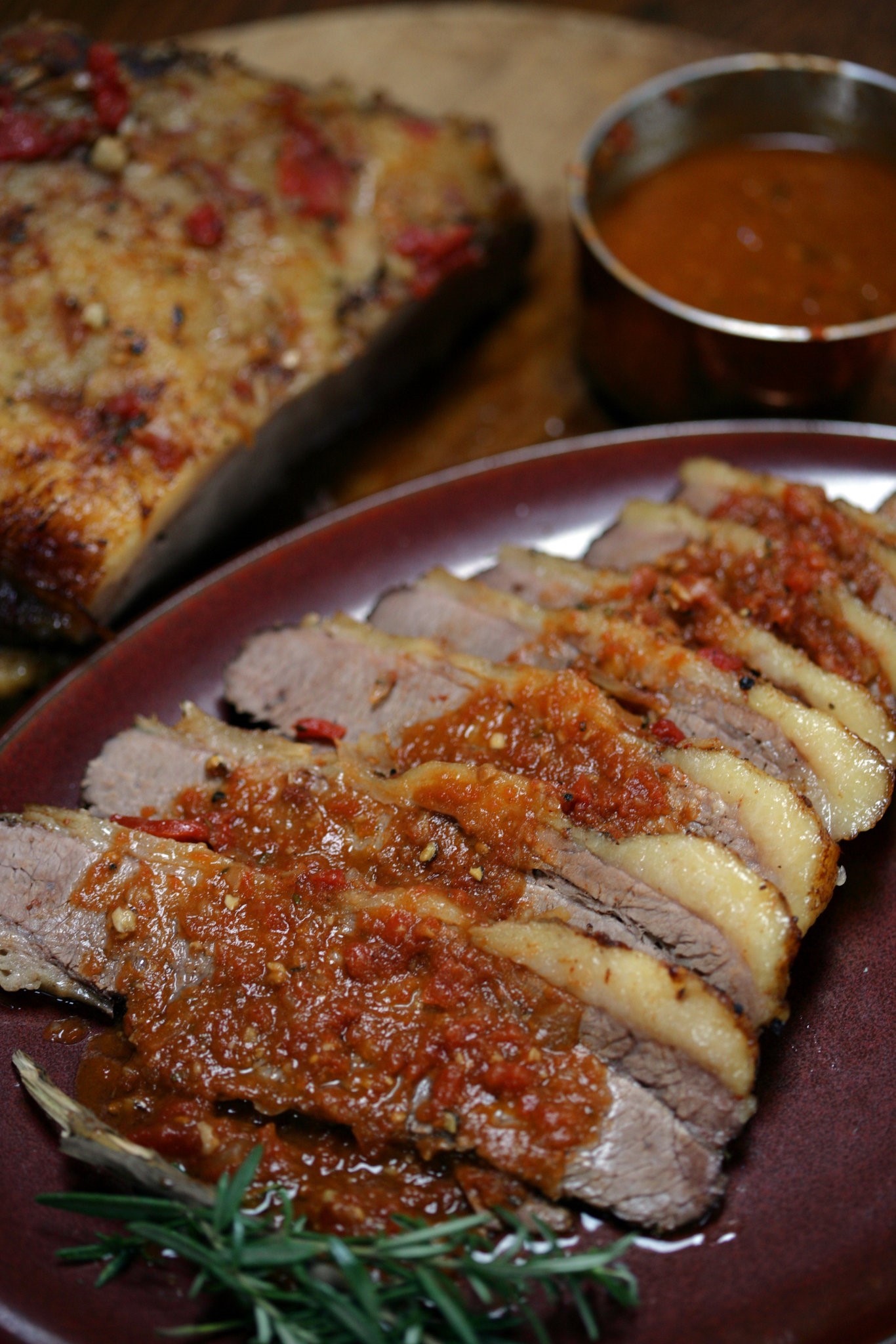 American Mattands Whole Brisket With Tomato Gravy Recipe Appetizer