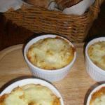 American Au Gratin Dishes of Meat and Vegetables Appetizer