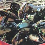 French Steamed Mussels in White Wine Drink