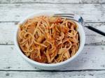Italian Easy Crock Pot Ground Beef Spaghetti Dinner