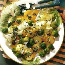 American Brussels Potato Salad Appetizer