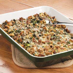 American Sausage Spinach Bake Appetizer