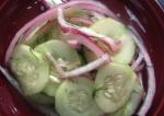 American Dilled Cucumber and Onions Appetizer