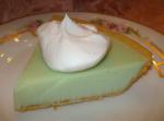 American Easy Refrigerator White Chocolate Lime Pie nobake Dessert