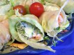 American Seafood Lettuce Rolls Dinner