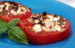 American Tomatoes Broiled with Goat Cheese and Basil Dinner