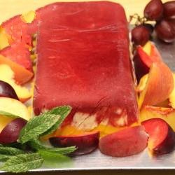 American Terrine of Iced Fruit Dessert