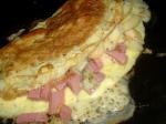 Canadian Ham Apple and Cheese Omelet Dinner