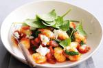 Gnocchi With Goats Cheese And Spinach Recipe recipe