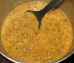 Indian Moong Sabzi lentil Vegetable Mix Dinner